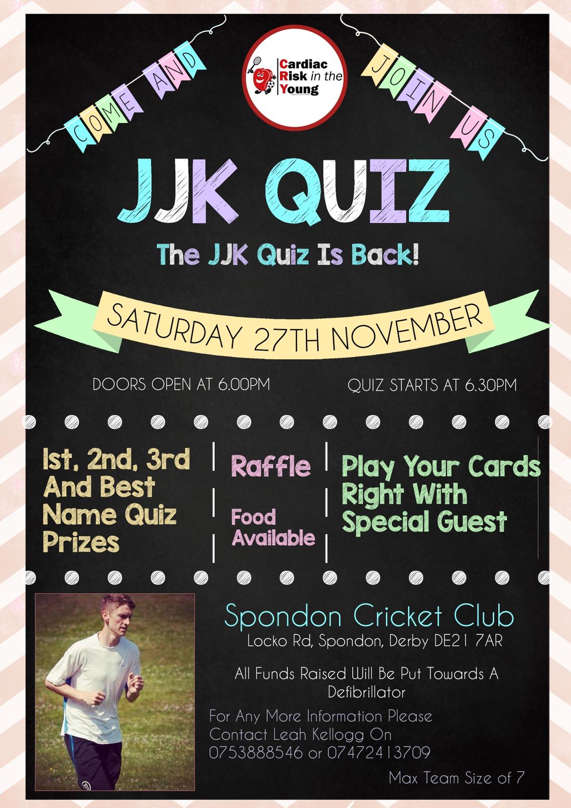 JJK Quiz Night poster