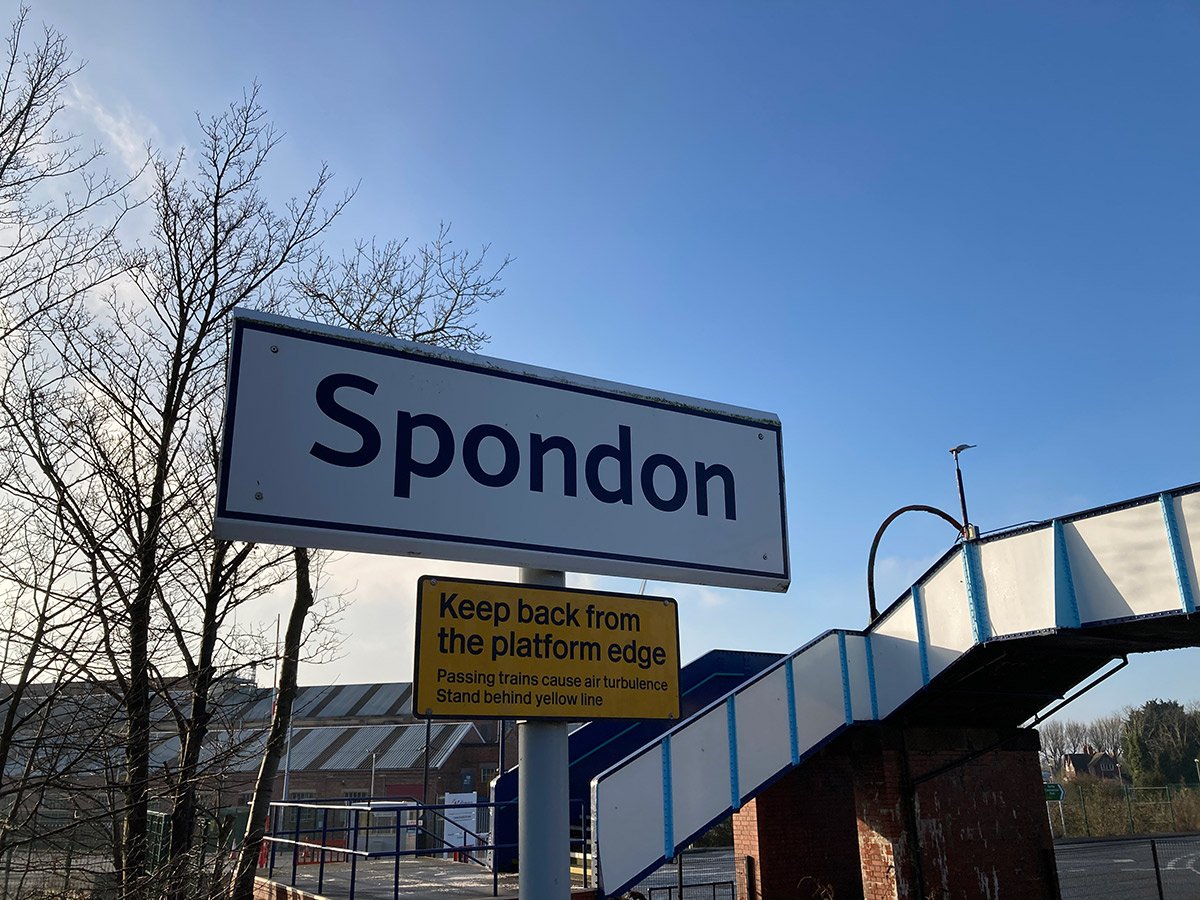 Photograph of Spondon Rail Station