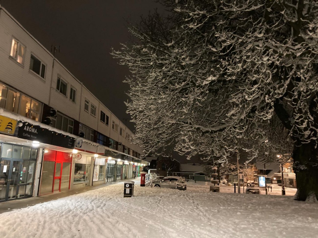 Photograph of Snowy Spondon Nights - Chapelside
