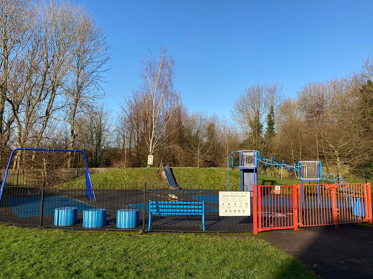 Photograph of Bridgeside Park play area