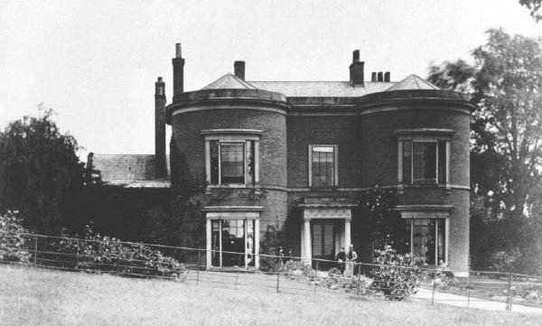 Photograph of Spondon Hall (c.1860)