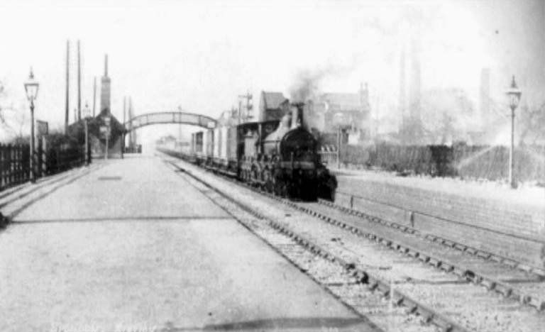 Photograph of Spondon Station (1910)