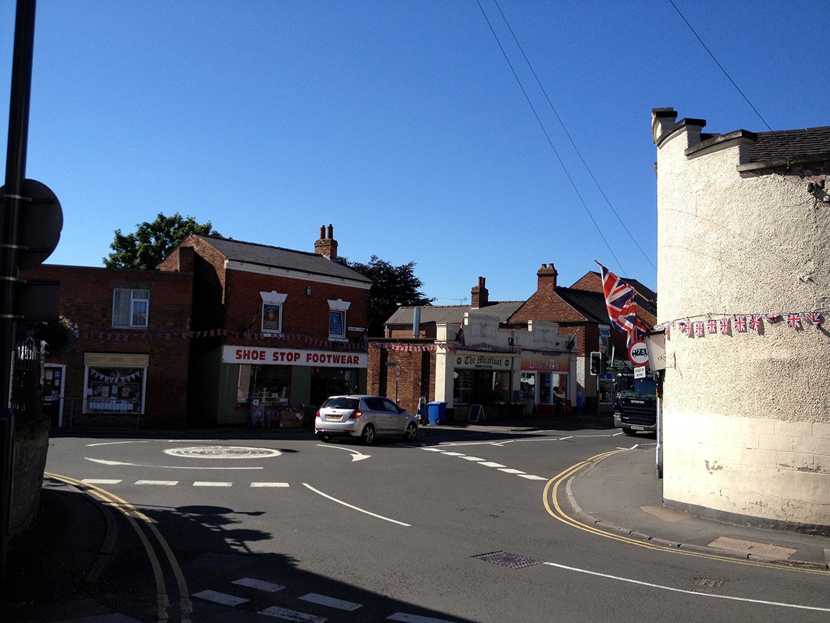 Photograph of Chapel Street and Sitwell Street junction